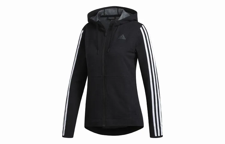 Adidas Jackets Women's Black Hooded (Non-detachable) Moderate Other