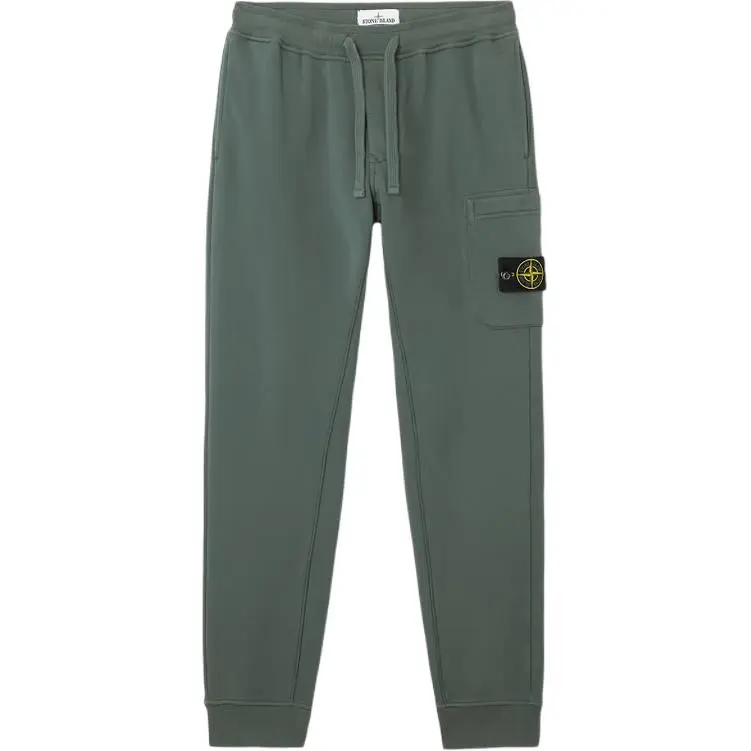 STONE ISLAND Logo patch Trousers