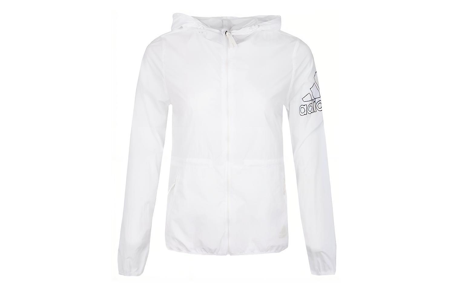 Куртка adidas (белая) — фото 1