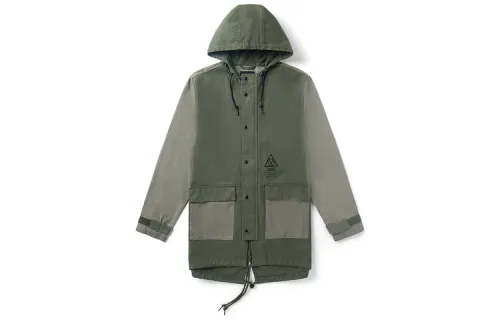 Vans Jackets Men's Army Green Hooded Moderate Other