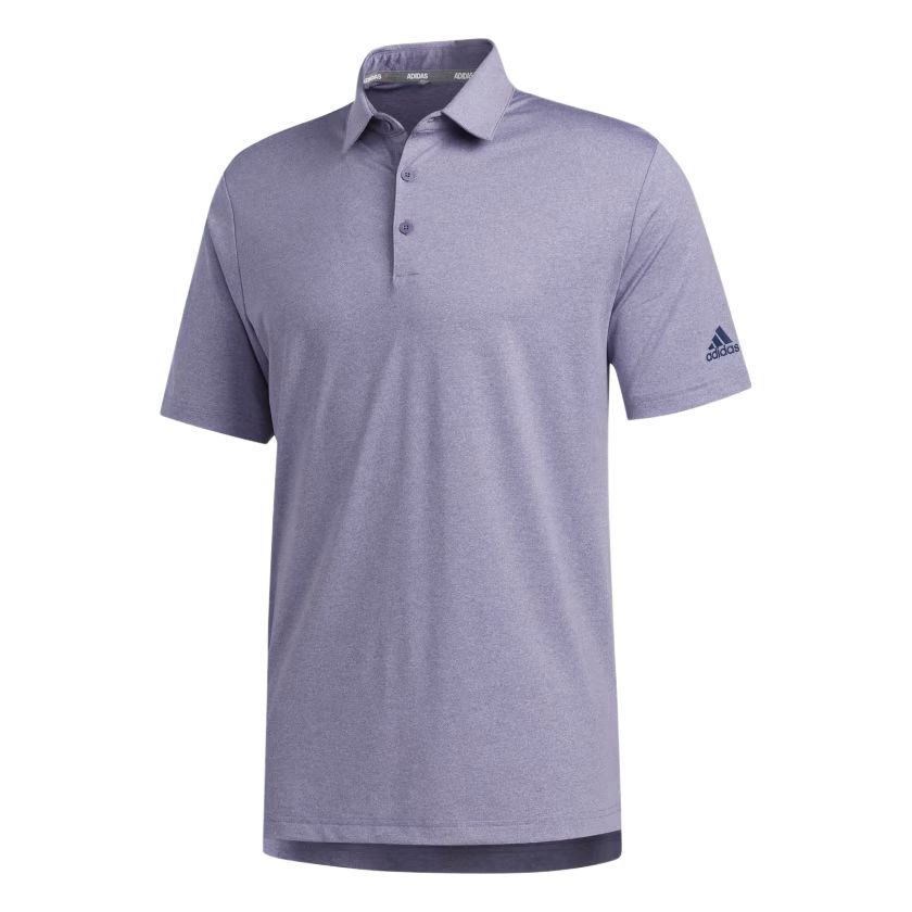 Adidas ULTIMATE365 2.0 NOVELTY HEATHER POLO SHIRT Polo Shirt Men's Purple