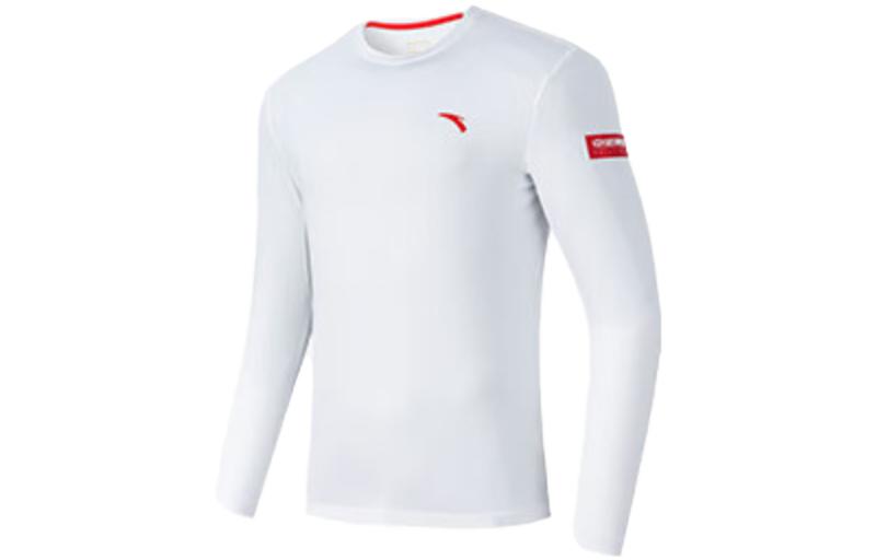 ANTA Variety Training Collection Knitwear Men's White Crew Neck Base Layer