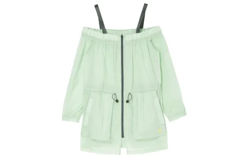 Jordan Jackets Women's Mint Green Collarless Moderate Other