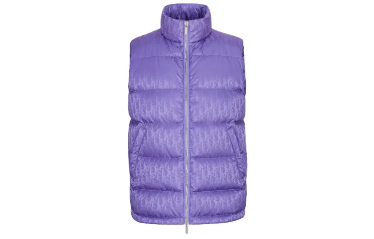 DIOR Quarterly New Products Vest Men's Purple
