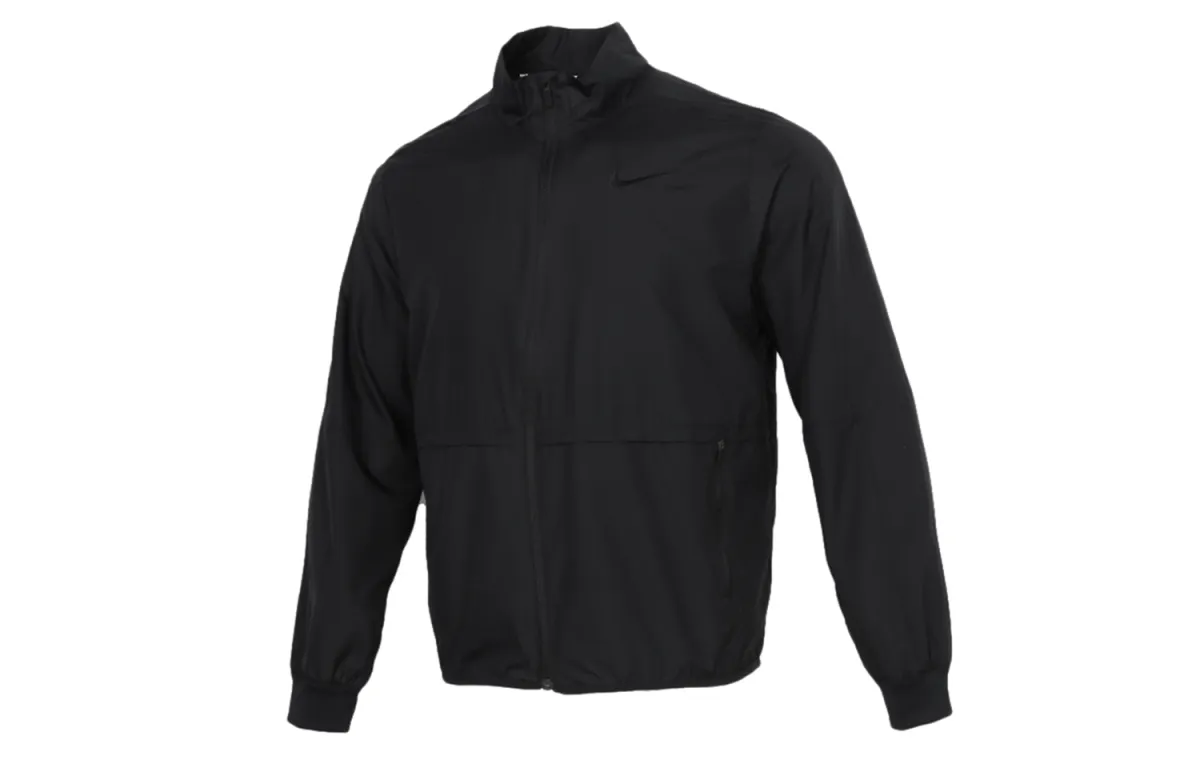 Nike Jackets Men's Black Stand Collar Moderate
