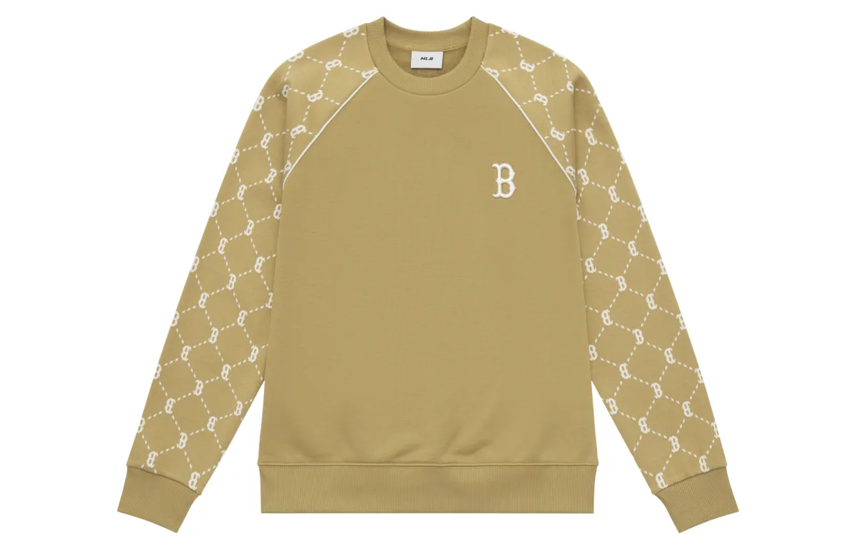 MLB MONOGRAM Collection Boston Red Sox 24FW Sweatshirt Unisex Camel