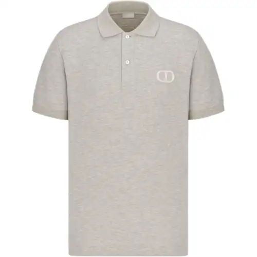 DIOR Logo Embroidered Polo Shirt