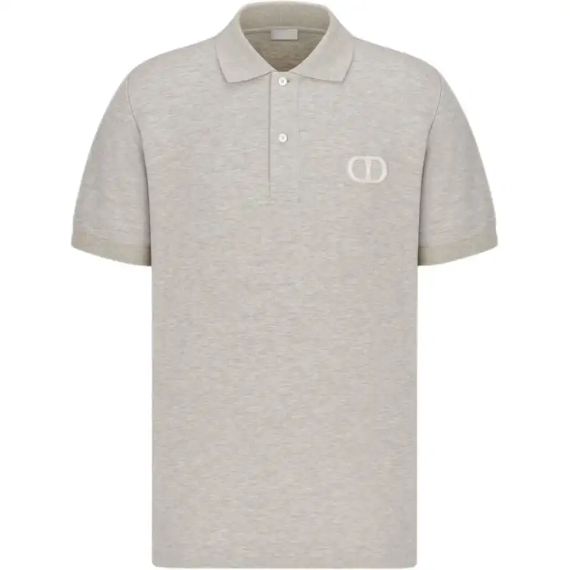 DIOR Logo Embroidered Polo Shirt