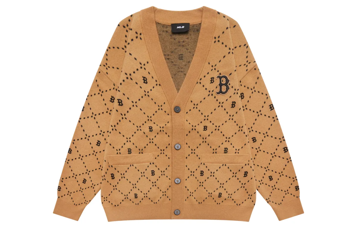 MLB Knitwear Unisex Light Camel