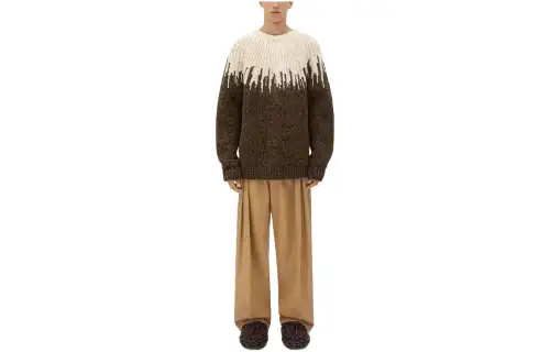 Bottega Veneta Sweaters Men's Multicolor Crew Neck Moderate Other