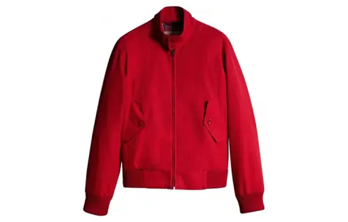 Burberry Jackets & Coats Men's Red