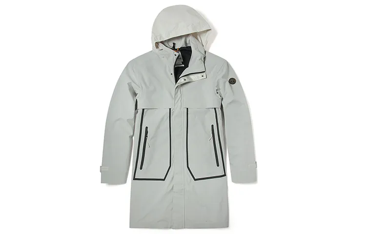 Timberland Jackets Men's White Hooded Moderate Other