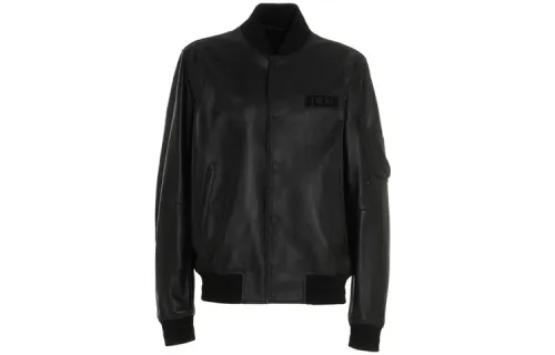 DIOR Quarterly New Products Jackets Men's Black Baseball Collar Moderate Other