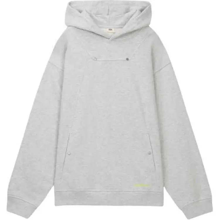 Levi's Sweatshirts Men's Gray Hooded Moderate Straight Fit