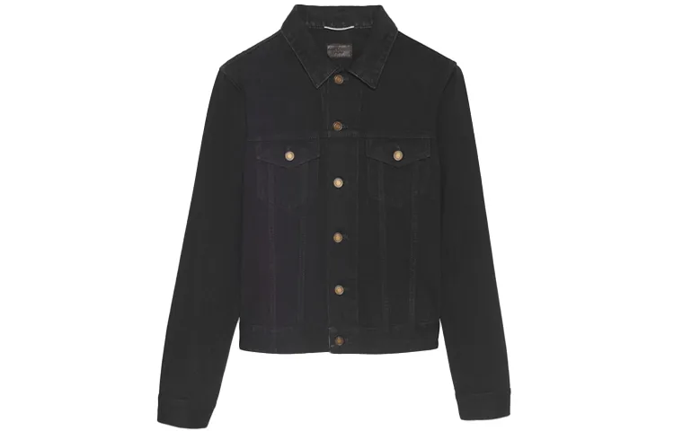 SAINT LAURENT Jackets & Coats Men's Black