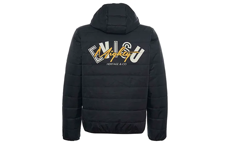 EVISU Jackets Men's Black Hooded Moderate Other
