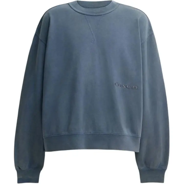 COACH FW24 Sweatshirt Men's Marine Blue