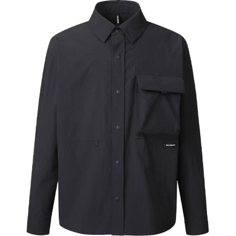 Мужская рубашка Salomon Slate Active Shirts M (черная)