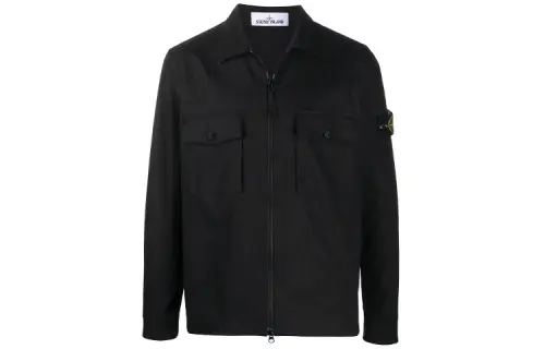 STONE ISLAND Compass-badge Shirt Jacket