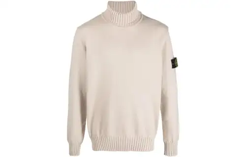 STONE ISLAND Compass motif Roll neck Jumper
