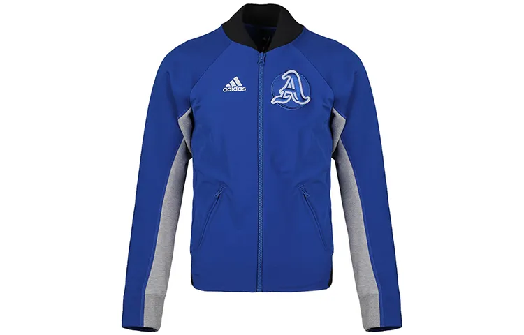 Adidas VRCT Jackets Men's Baseball Collar Moderate Straight Fit