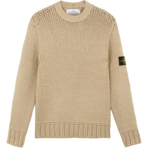 Stone Island chain-stitch sweater