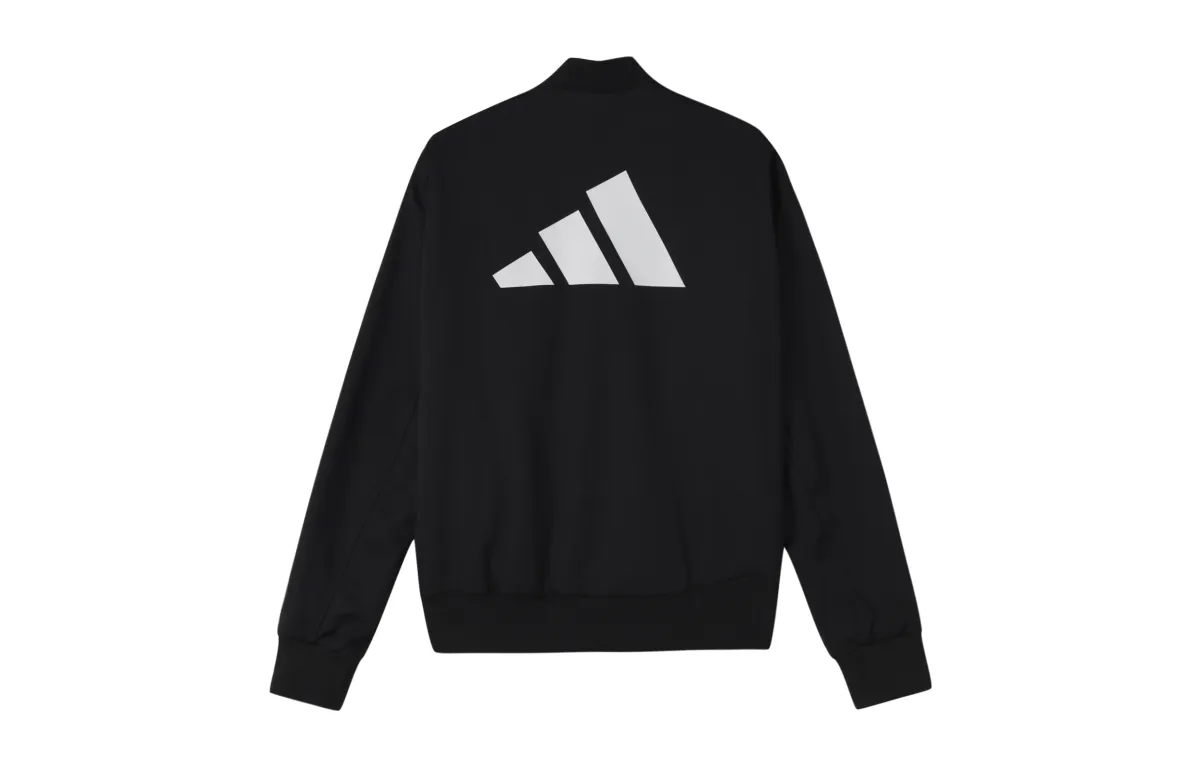 Adidas Jackets Men's Black Baseball Collar Moderate Pilot