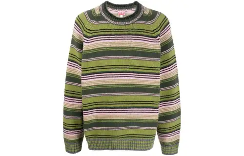 【Previous Season】Rue Vivienne striped wool jumper