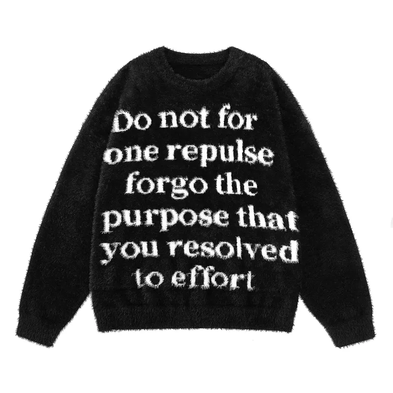 UNKNOWTAL Knitwear Unisex Black