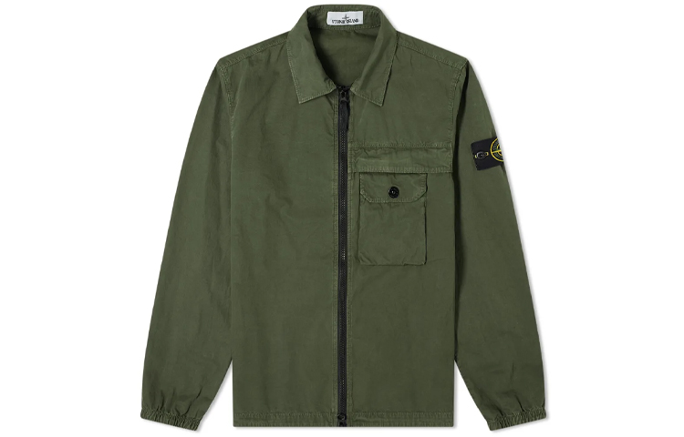 Мужская куртка STONE ISLAND (зеленая) — фото 1