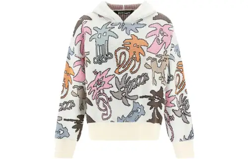 Palm Angels Palmity knitted hoodie