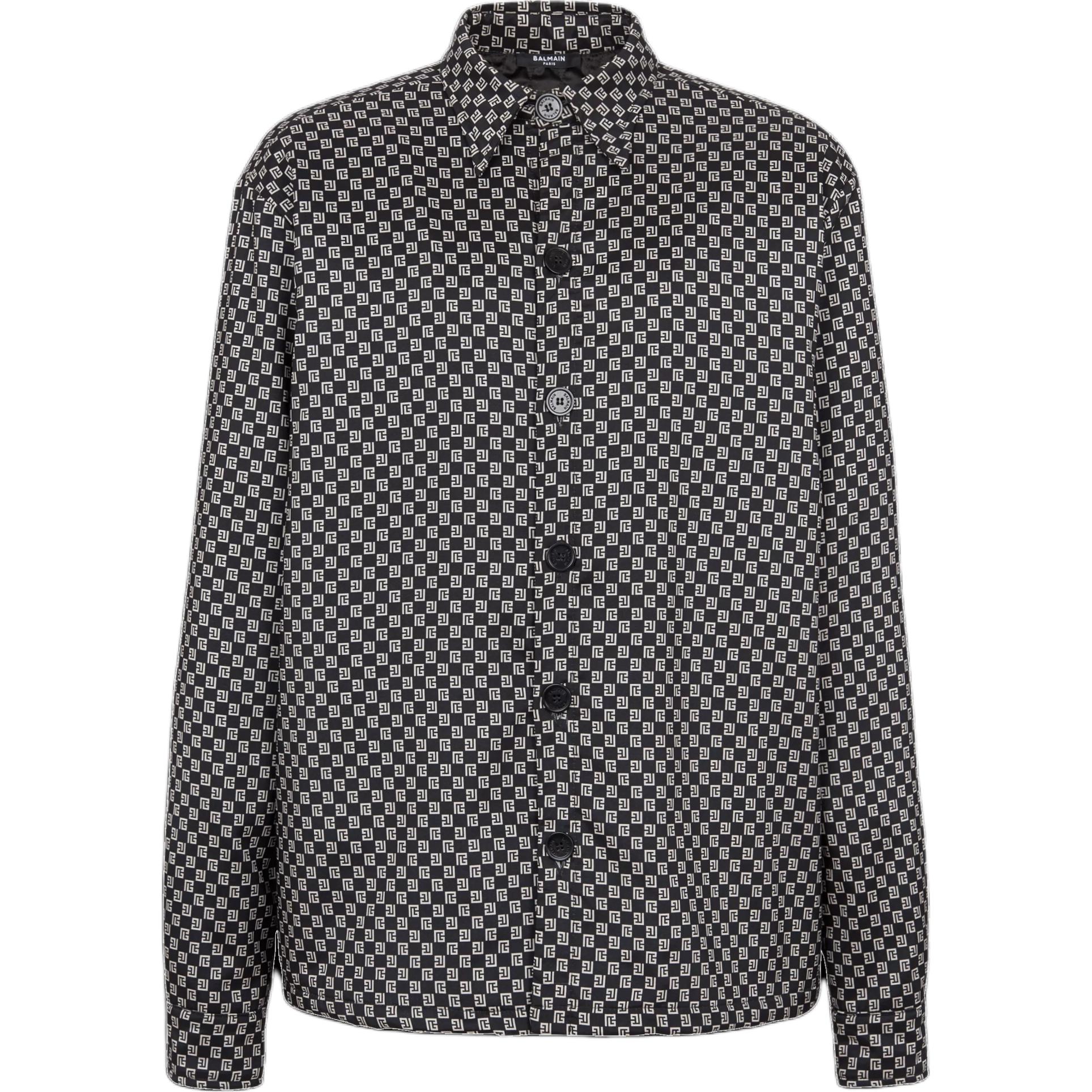 Рубашка BALMAIN (черный)