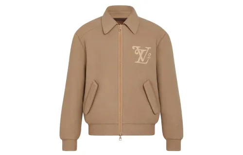 LOUIS VUITTON New Quarterly Products Of LV Jackets Men's Brown Lapel Moderate Other
