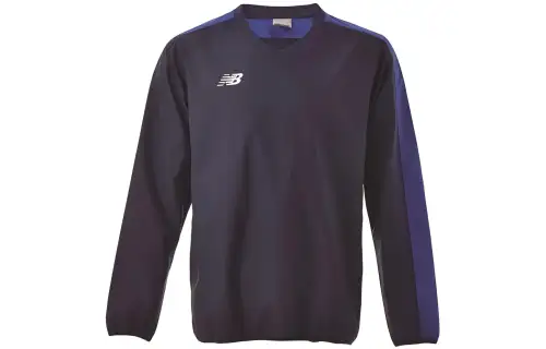 New Balance T Shirts Men's Navy V Neck Moderate Straight Fit