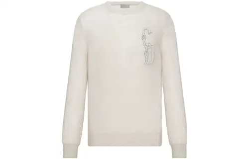 DIOR Sweaters Men's Crew Neck Moderate Other