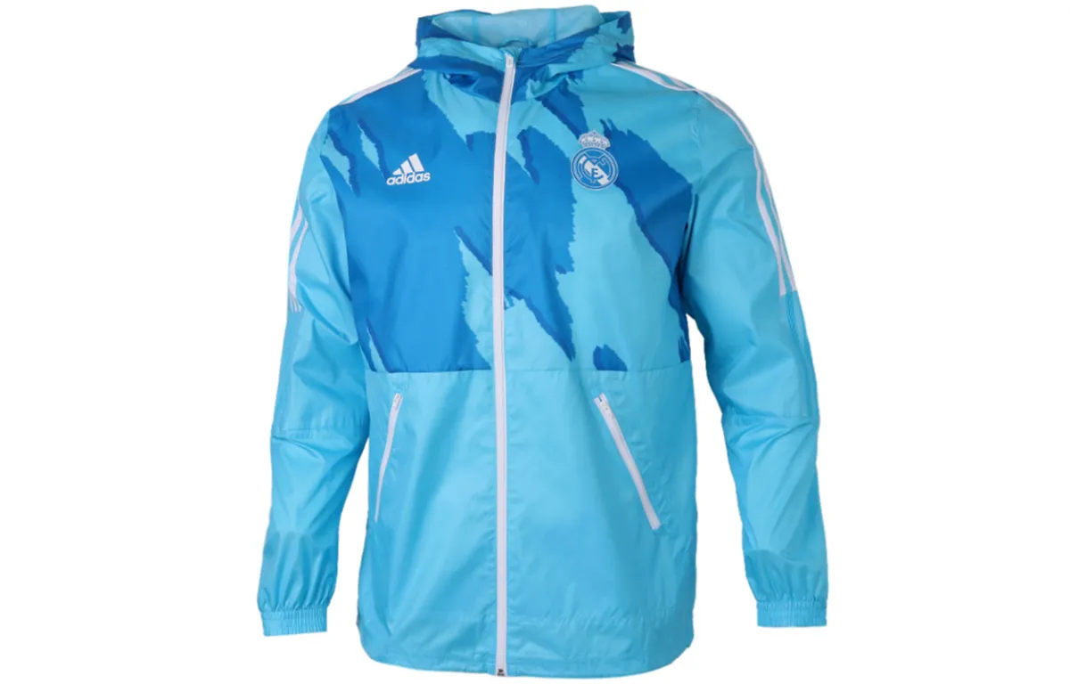 Adidas Real Madrid Jacket Men's Dodger Blue