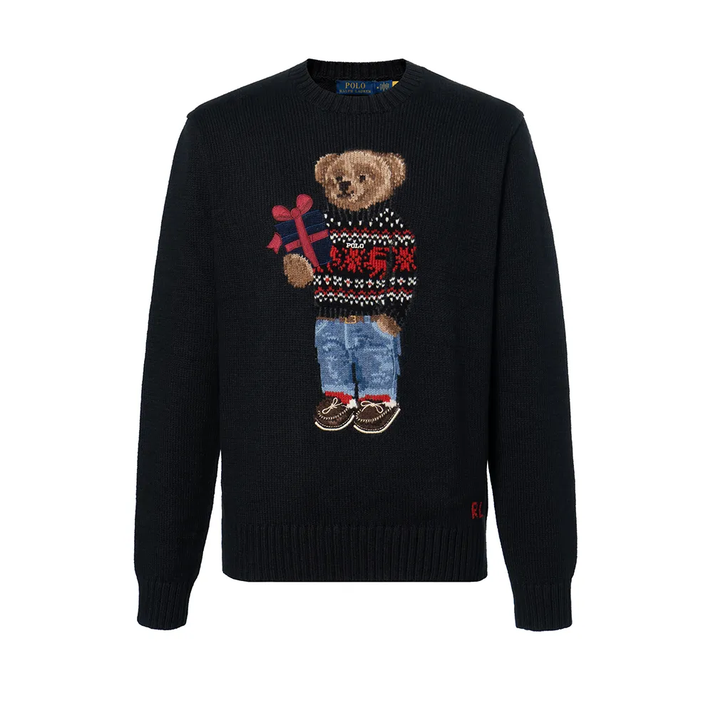 Polo Ralph Lauren Polo Bear Knitwear Standard Men's Black