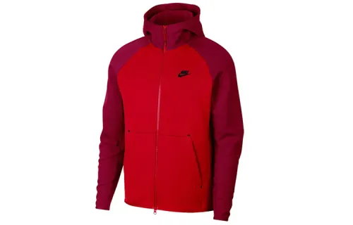 Nike Jackets Men's Red Hooded Moderate Other
