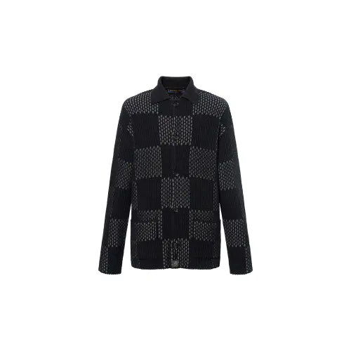LOUIS VUITTON X Nigo Giant Damier Rib Jacket