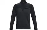 Under Armour Storm Sweaters Men's Black Stand Collar Thickened And Fleece Lined Other