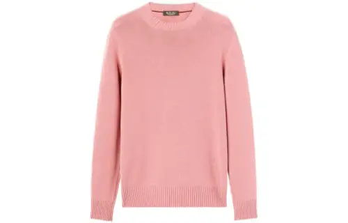 Loro Piana Knitwear Men's Pink Crew Neck Moderate Other