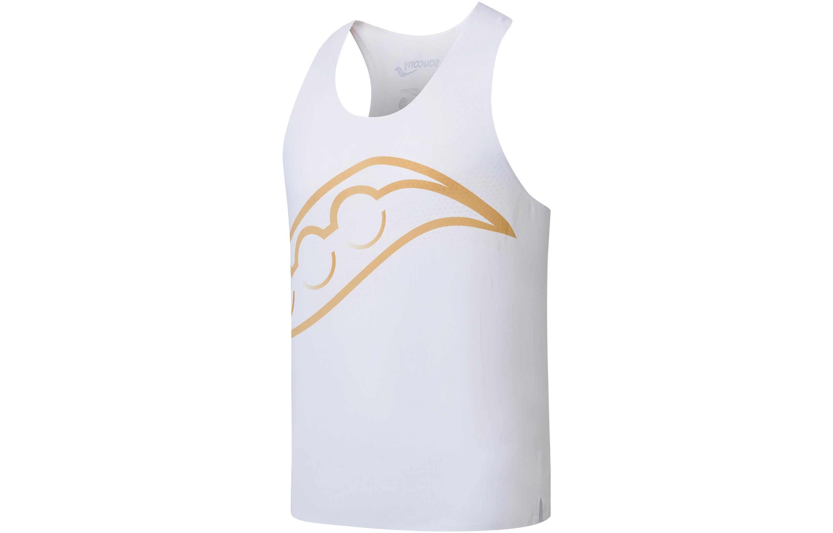 Saucony Running Tank Top Unisex White