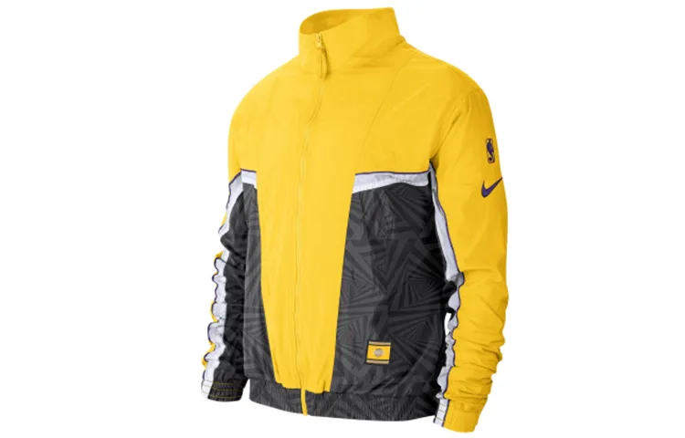 Nike Jackets Men's Yellow Stand Collar Moderate Other