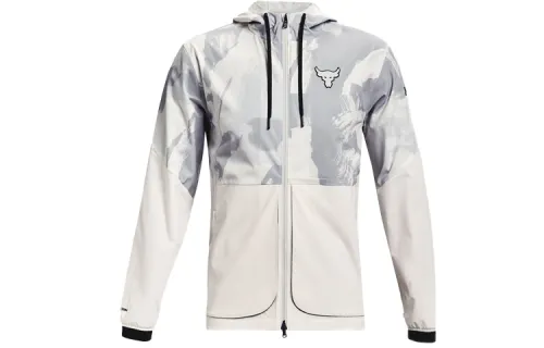 Under Armour Project Jackets Men's Agate White Hooded Moderate Other
