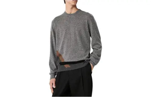 HERMES Knitwear Men's Steel Gray