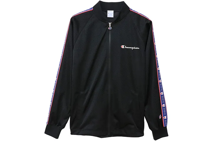 Champion Jacket Japan Version Unisex Black