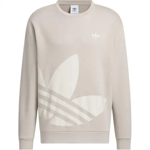 Adidas Originals Sweatshirt Unisex Preppy Silver Gray