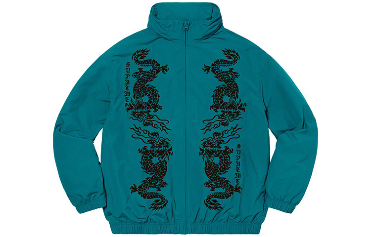 Куртка Supreme SS21 Week 15 Dragon Track (черная) — фото 1