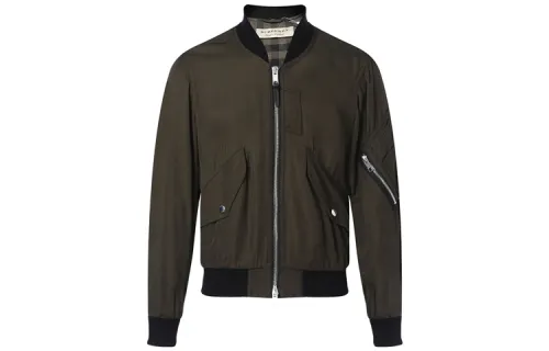 Burberry Jackets & Coats Men's Army Green