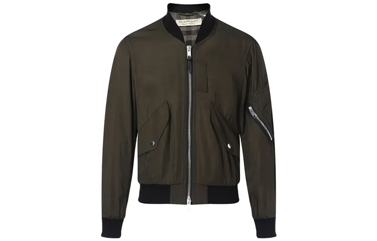 Burberry Jackets & Coats Men's Army Green